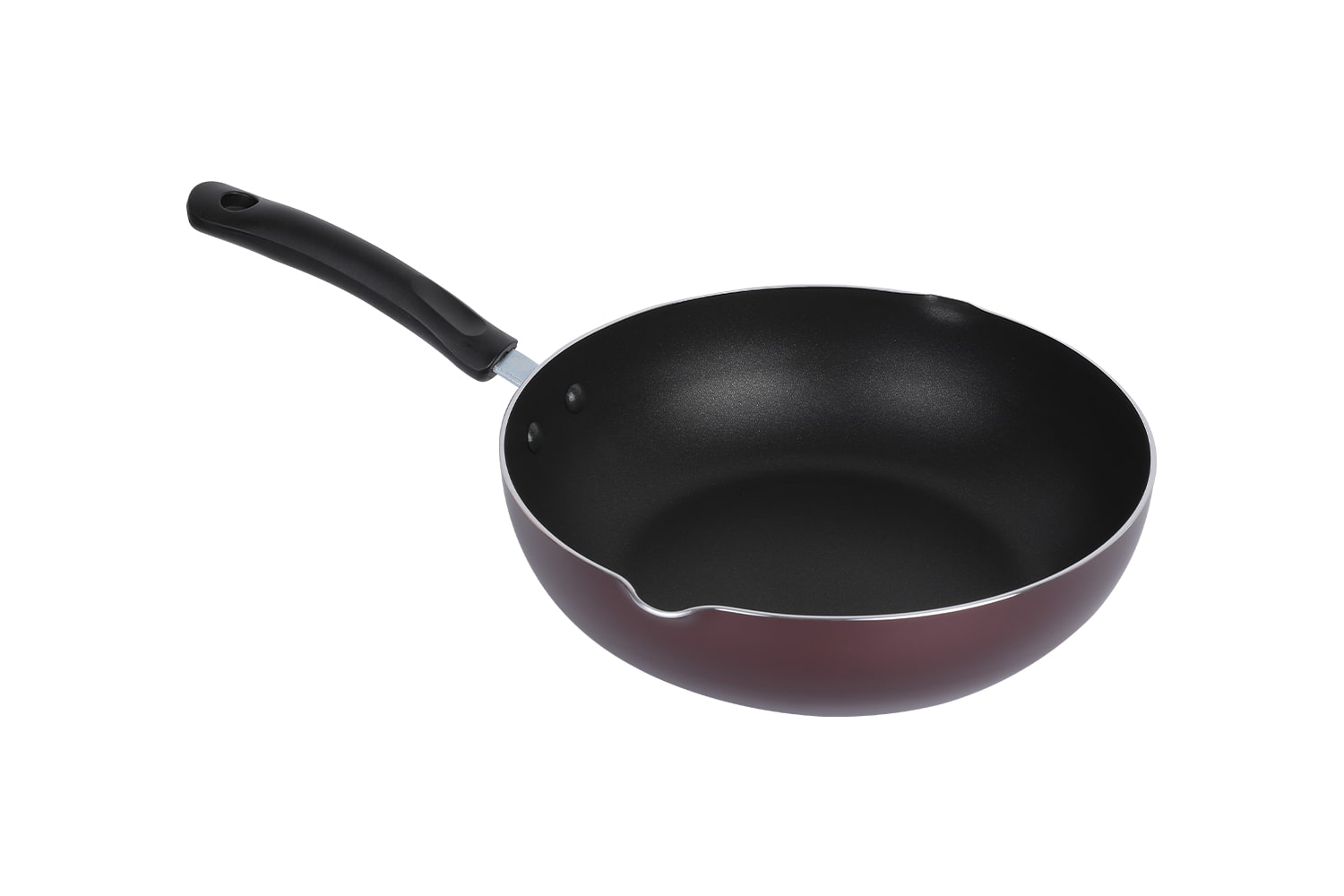 CLW2851 Wok-بدون درب شیشه ای 28 wok، Flaming Wok، Wok نچسب